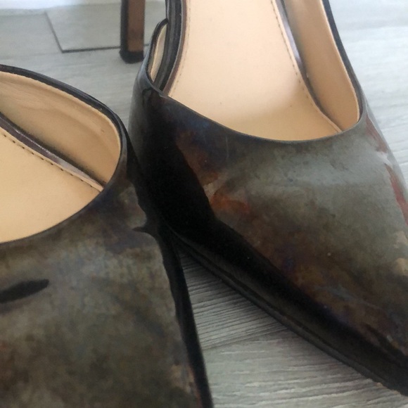 Iridescent stiletto heels pointed toe - Picture 4 of 5